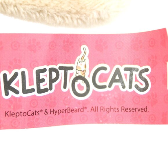 Kleptocats Bowie Plush 7 inches Hyperbeard Lightning Bolt (David Bowie Cat) - Picture 5 of 7